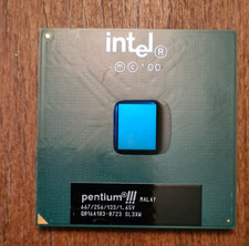 PROCESSEUR CPU INTEL PENTIUM III 667MHz SOCKET 370 SL3XW COPPERMINE Testé TBE
