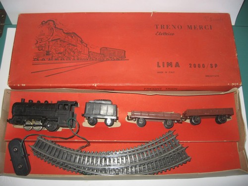 Trenino merci elettrico - merci, lima