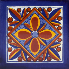 Piastrelle messicane 10x10 cm