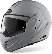 Casco modulare reversibile moto Airoh Mathisse SS2021 Dark Grey Matt