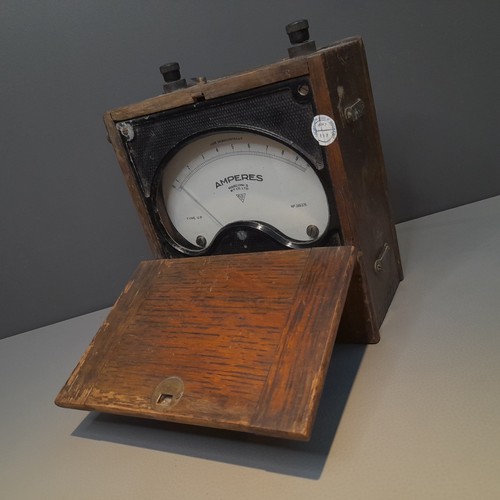 Antico amperometro marconi 10a - antico,