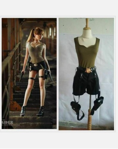 Costume cosplay tomb raider - tomb,