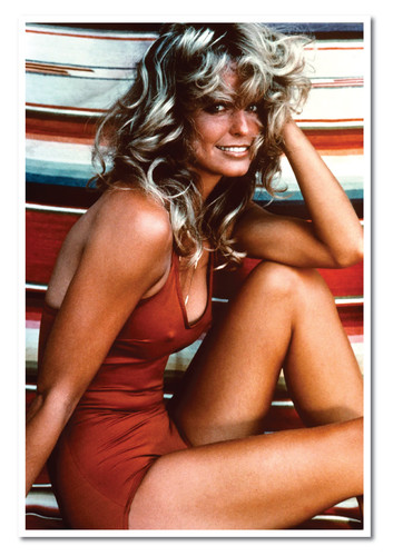 Poster farrah fawcett 12x18 - poster,