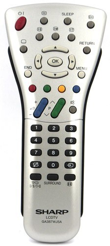 Telecomando lcd sharp - telecomando,