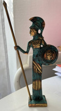 Statua greca Atena con lancia