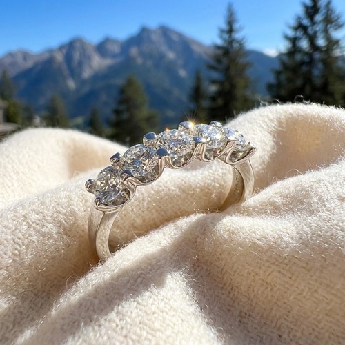 Anello elenoire pietre - 5,