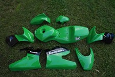 Kit Carena Moto Mini Pocket Bike Completo Kit Plastica VERDE 49cc