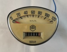 CONTACHILOMETRI ORIGINALE VEGLIA BORLETTI PER VESPA 180 200 RALLY