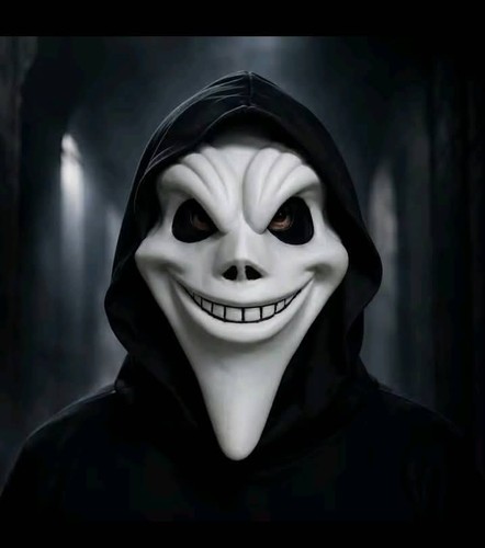 Maschera viso fantasma