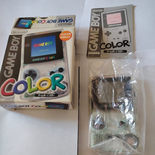Console game boy color - color, clear