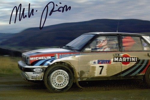 Autografo miki biasion firmato - autografo,