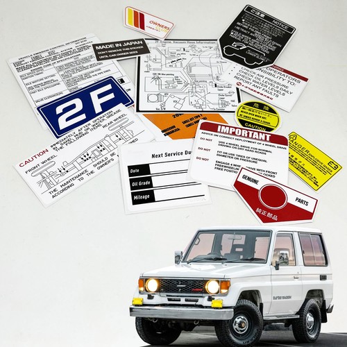 Etichette adesive motore