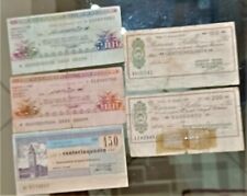 ZZ MINI ASSEGNI ANNI 70 CINQUE