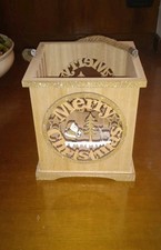 Scatola Di Legno Lanterna Natalizia Buono Stato