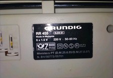 Stereo Grundig Rr455 Anni