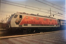 LUINO 1991 - Locomotiva Elettrica E.636.284 con cabine di nuovo tipo per esperim