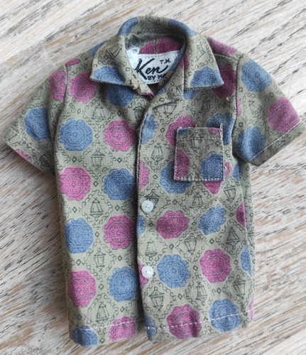 Vintage barbie ken camicia - barbie,