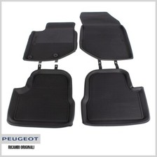 TAPPETINI GOMMA 3D PEUGEOT 208 4PZ 1648527780 1691342880 RICAMBI ORIGINALI