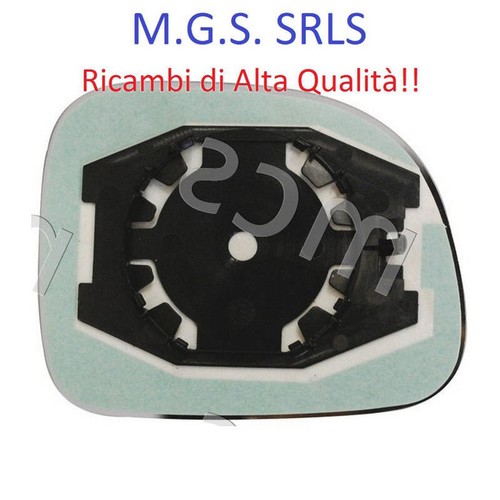 Piastra con specchio curvo