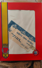 Lenzuolo Matrimoniale Bianco Misto Lino "Telerie di Poirino" Vintage 240x300