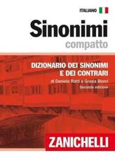 SINONIMI COMPATTO DIZIONARIO DEI SINONIMI E CONTRARI ZANICHELLI 9788808065834