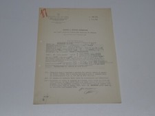 VOLKSWAGEN 36 M 250 MAGGIOLINO  CERTIFICATO DI OMOLOGAZIONE 1965 (130)