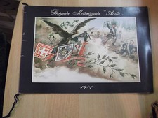1981 CALENDARIO BRIGATA MOTORIZZATA " AOSTA "  1981