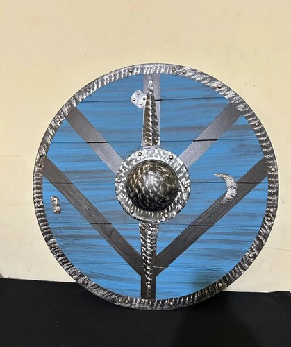 Scudo tondo legno - in, vichingo