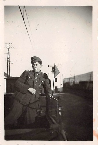 Soldato tedesco viaggio - soldato, in