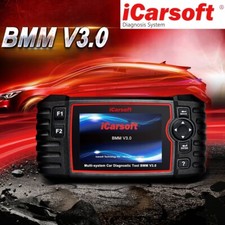 iCarsoft BMM V3.0 per BMW Mini Rolls Royce OBD diagnosi olio servizio ripristino 