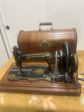 Rara Antica macchina per cucire Singer 12k con custodia originale anno 1872