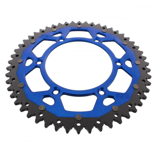 Pignone alluminio blu denti - alluminio,