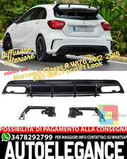 DIFFUSORE POSTERIORE NERO