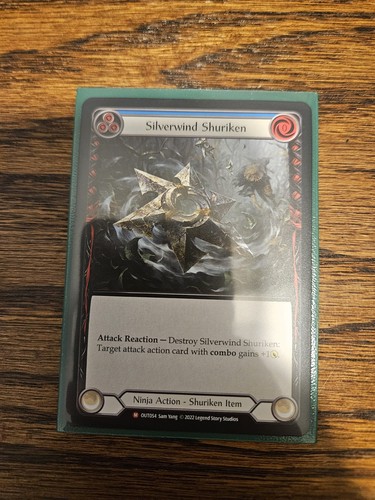 Silverwind shuriken cold foil - silverwind,
