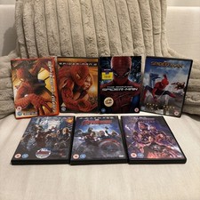 7 Superhero Movies on DVD 4 x