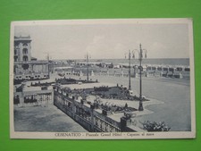 EMILIA ROMAGNA : CESENATICO (FC) PIAZZALE GRAND HOTEL E CAPANNI AL MARE ANNI 40'