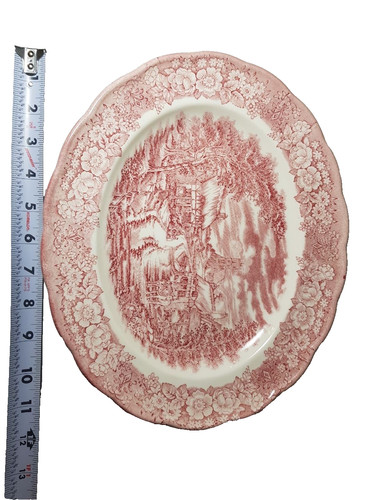 Servizio piatti vintage - , rosa