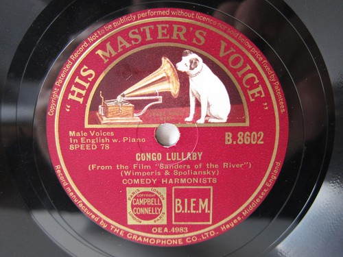 78rpm comedian harmonists - 78rpm,