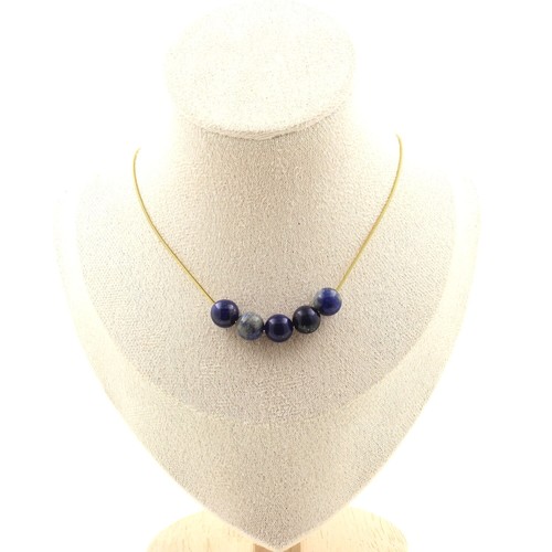 Collana perle lapislazzuli - perle,