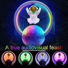 Astro Space Lampada Speaker a levitazione magnetica Bluetooth Wireless RGB Led N
