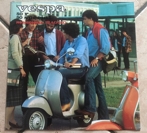 Depliant brochure vespa - brochure,