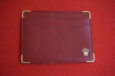 Porta garanzia Rolex rosso