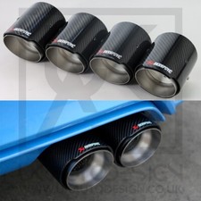4 x BMW Akrapovic punta di