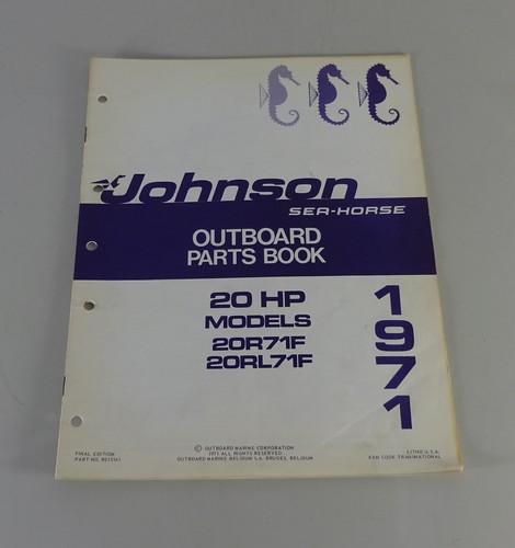 Catalogo ricambi omc - ricambi, johnson