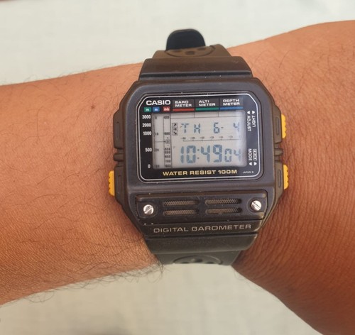 Casio 100 barometro - casio, bm-100