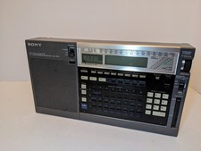 SONY ICF-2010 AIR/AM/FM/LW/SW WORLD BAND PLL SINTETIZZATORE RICEVITORE - FUNZIONA!