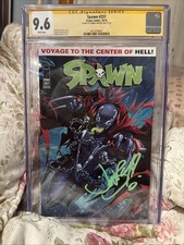 Spawn #257 CGC 9.6 SS firmato Jonboy Meyers 2015 immagine fumetti