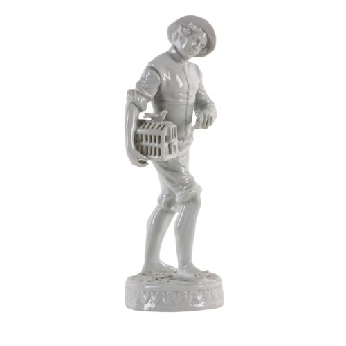 Statuina antica giovane con - statuina,