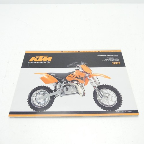 Manuale officina originale ktm - manuale,