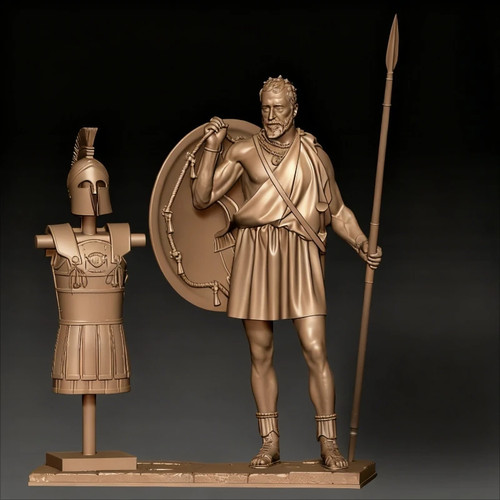 Modellino statuina resina - in,